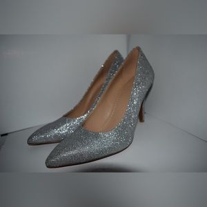 NIB Coach Silver Pumps